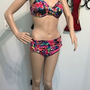 Liz Claiborne 2 pc bathing suit SZ. 10